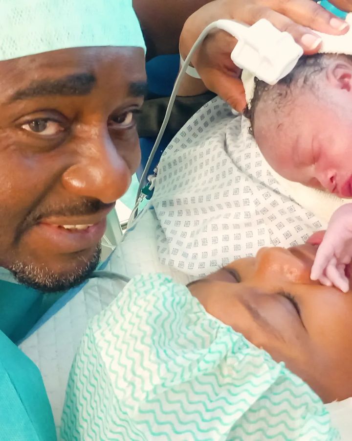 Emeka Ike welcomes baby girl