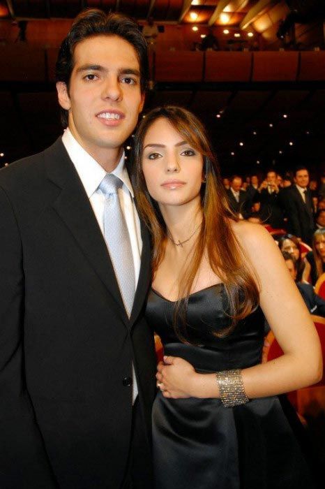 Kaka and ex-wife, Caroline Celico 