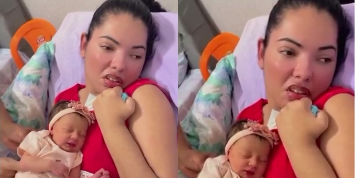 “Women are the strongest creatures” – Emotional moment woman suffers stroke after childbirth