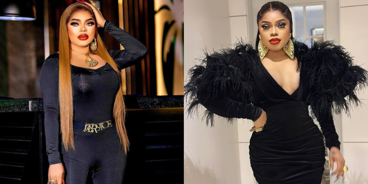 Bobrisky named Best Dressed Female at a movie premiere, receives one million naira cheque